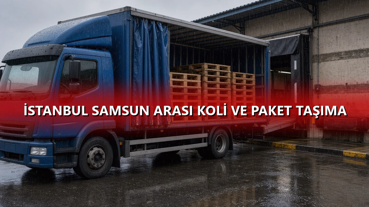 İstanbul Samsun Arası Koli ve Paket Taşıma
